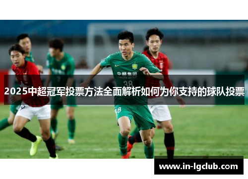 2025中超冠军投票方法全面解析如何为你支持的球队投票