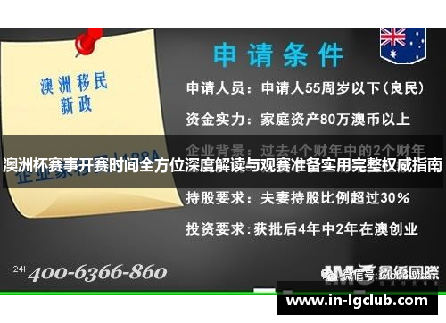澳洲杯赛事开赛时间全方位深度解读与观赛准备实用完整权威指南